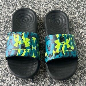 Under Armour Kids Slide Sandals - Boys 4Y